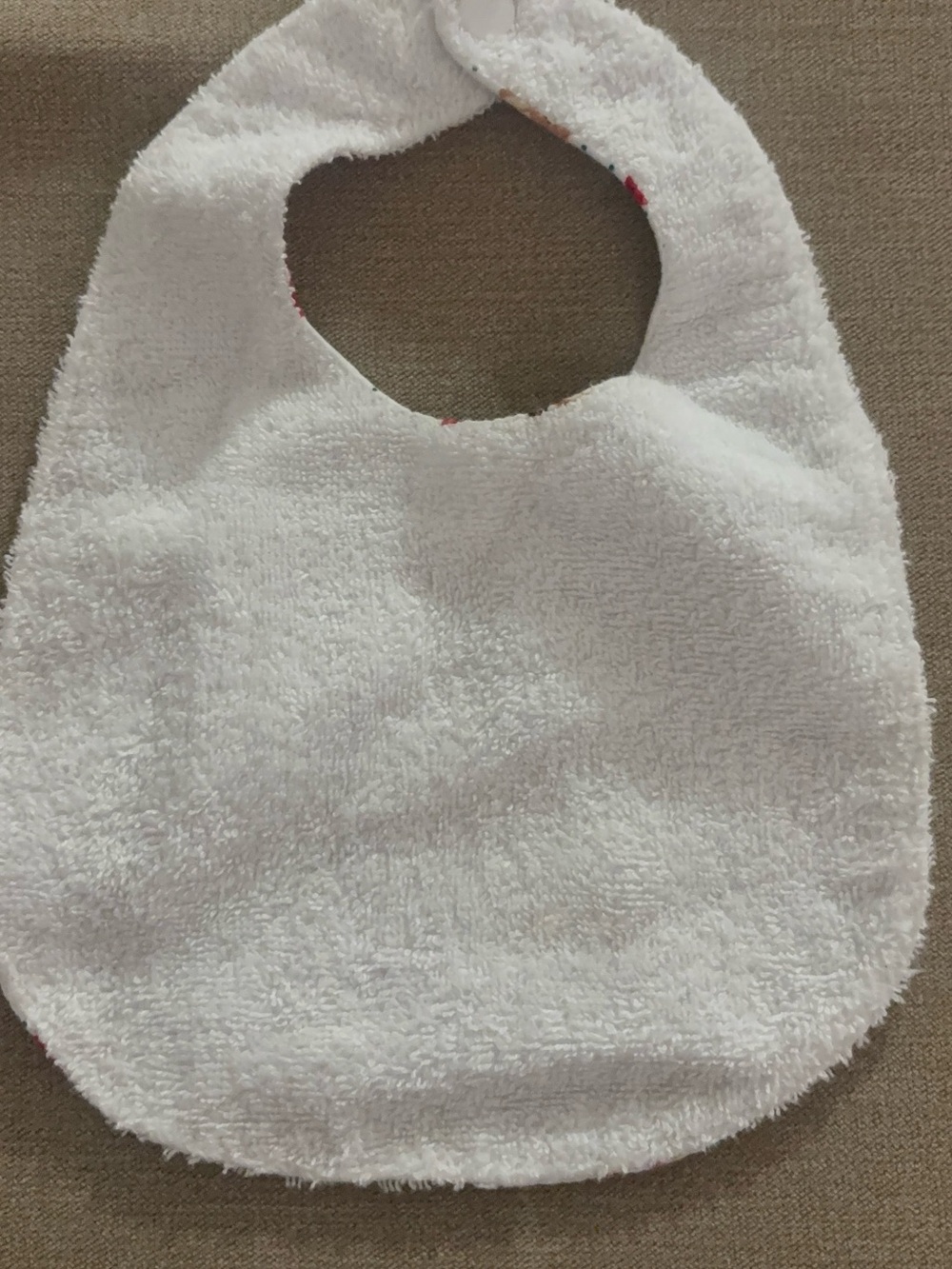 Handmade Rudolph bib - Picture 3 of 3